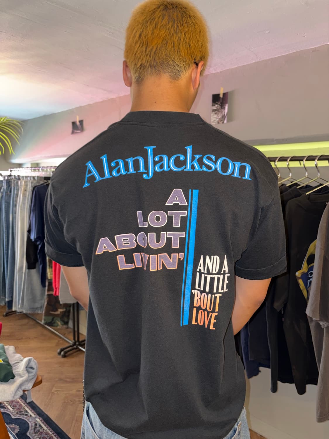 90‘s Alan Jackson country music tour T-s 상품이미지9