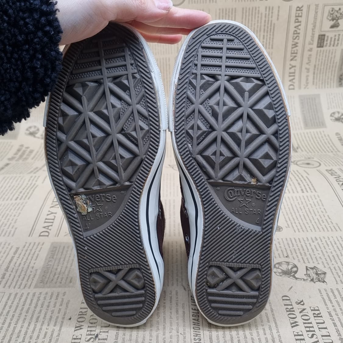 컨버스 브라운 하이탑 230 상품이미지3