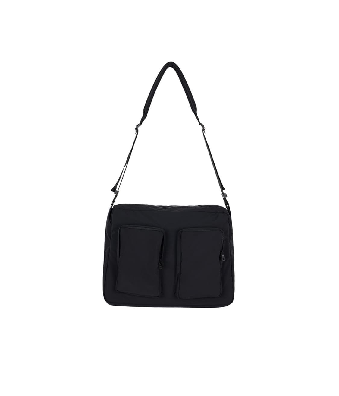 마지 언타이틀 PRT 랩탑 메신저백 블랙 상품이미지2