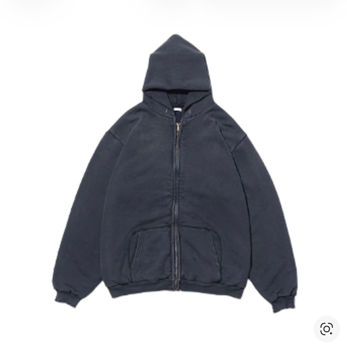 [5]아프레쎄 빈티지 집 스웨트 후드 네이비  25FW(AW) 상품이미지1