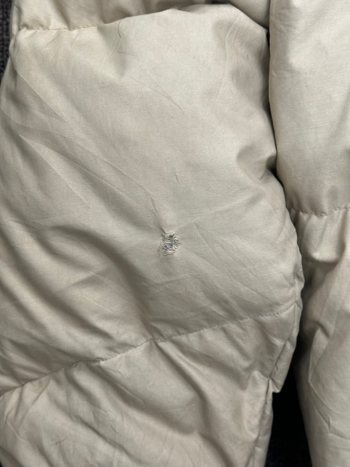 M)Wrangler Down 빈티지 핑크/베이지 배색 패딩 자켓 상품이미지8