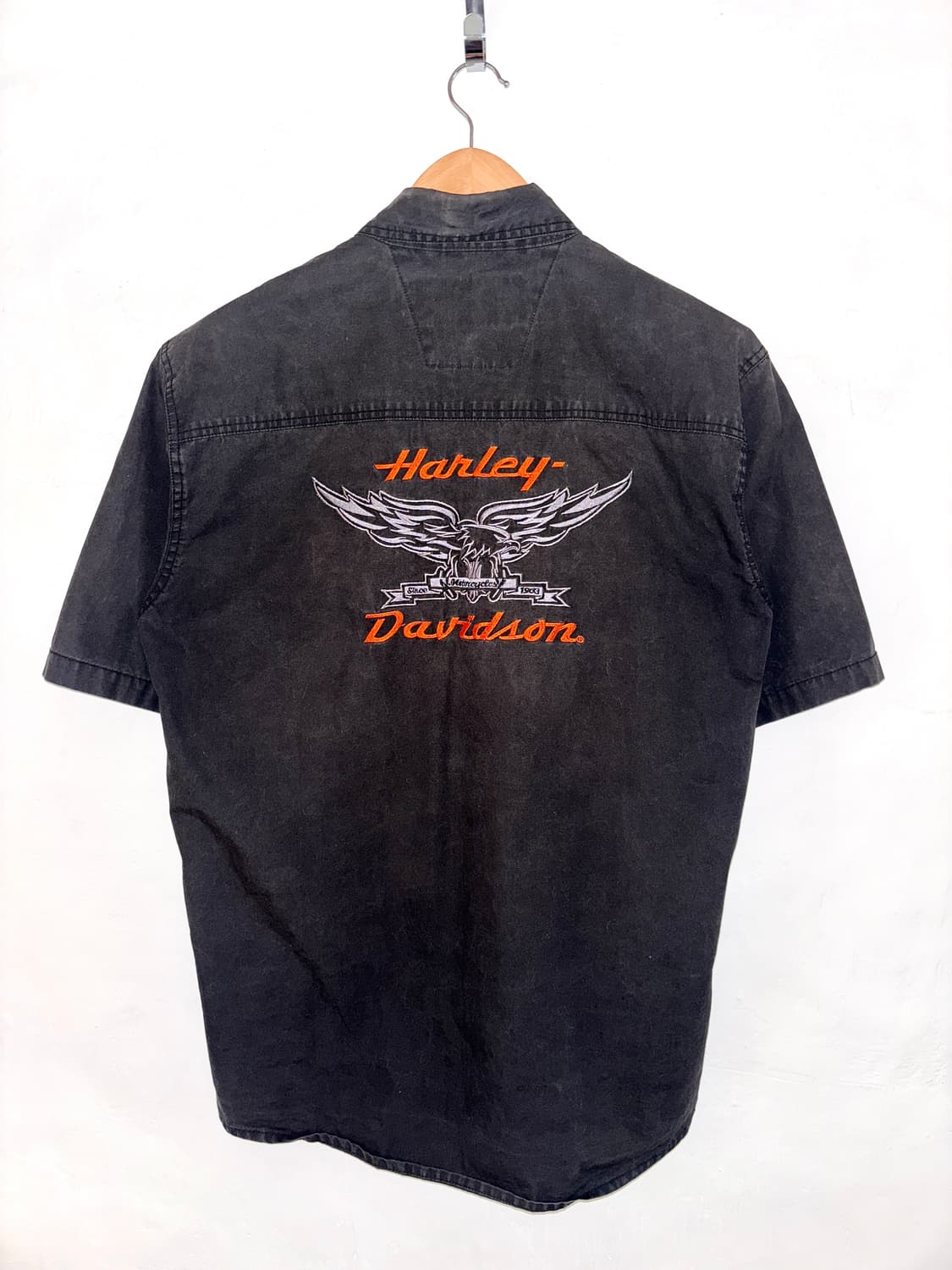 HARLEY DAVIDSON 빈티지 반팔 셔츠 / Black 상품이미지1