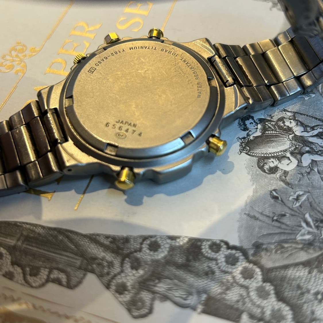 96년 발매) Seiko Epsilon 세이코 엡실론 티타늄 빈티지 상품이미지6