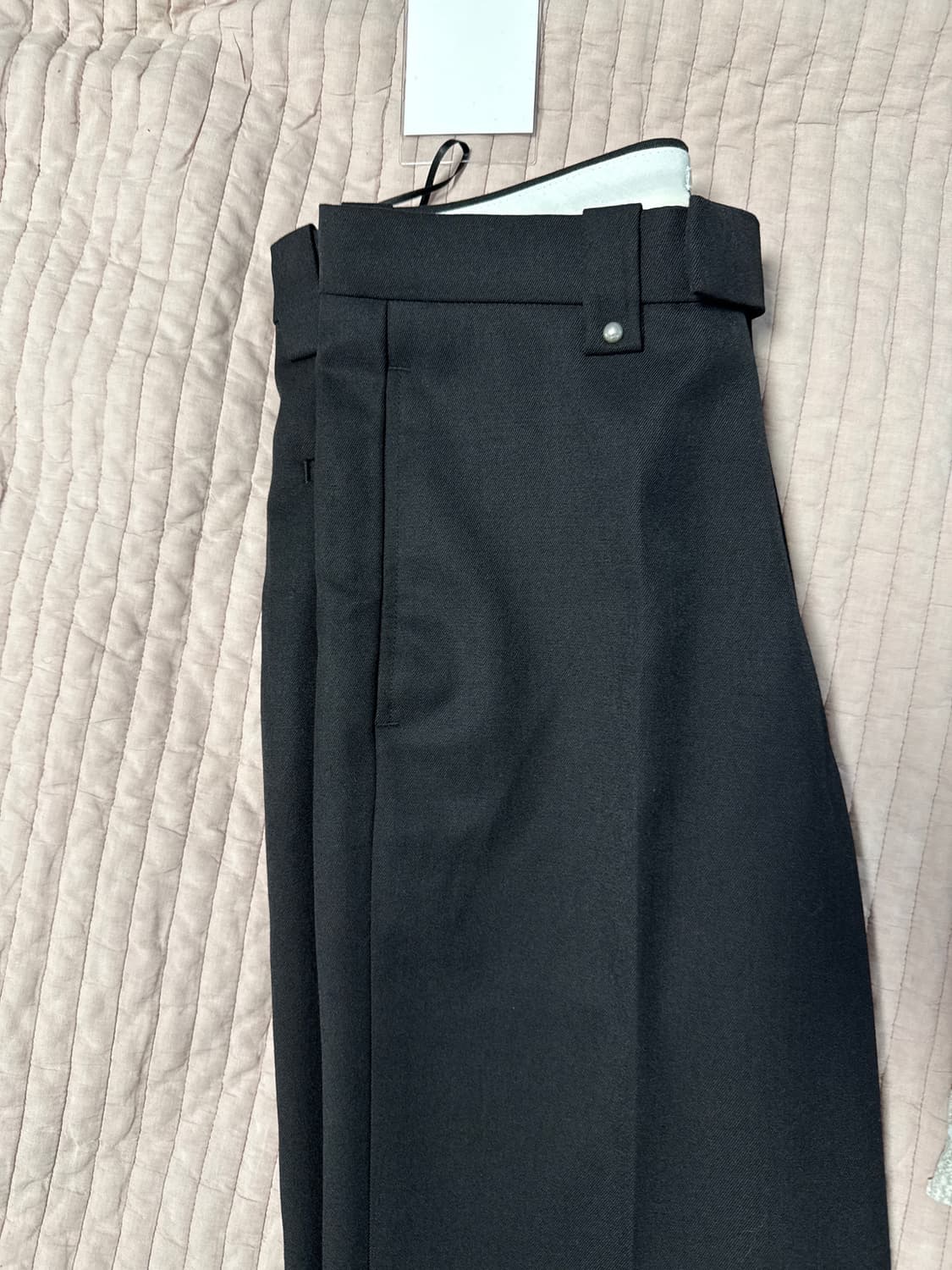 타일레 카나비 플레어 슬랙스 블랙 2 상품이미지1