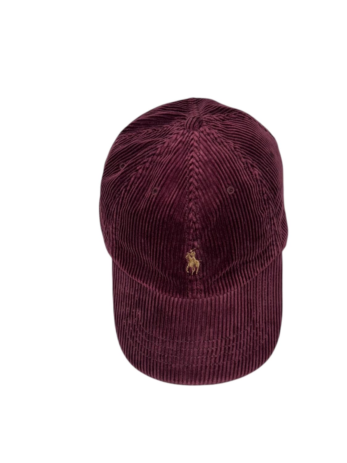 폴로 랄프로렌 버건디 코듀로이 볼캡 상품이미지4
