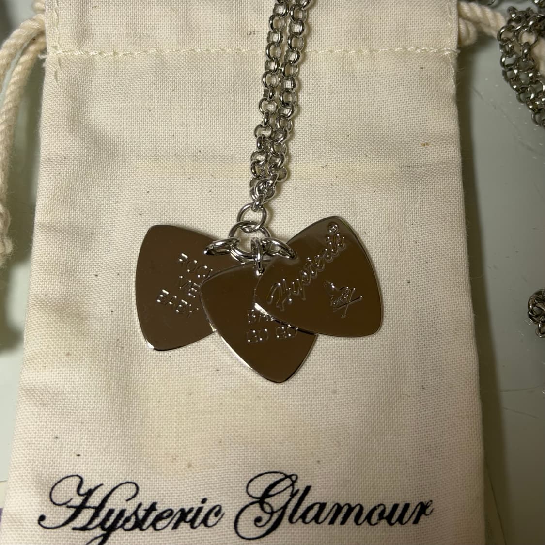 히스테릭글래머 스컬피크 목걸이 상품이미지2