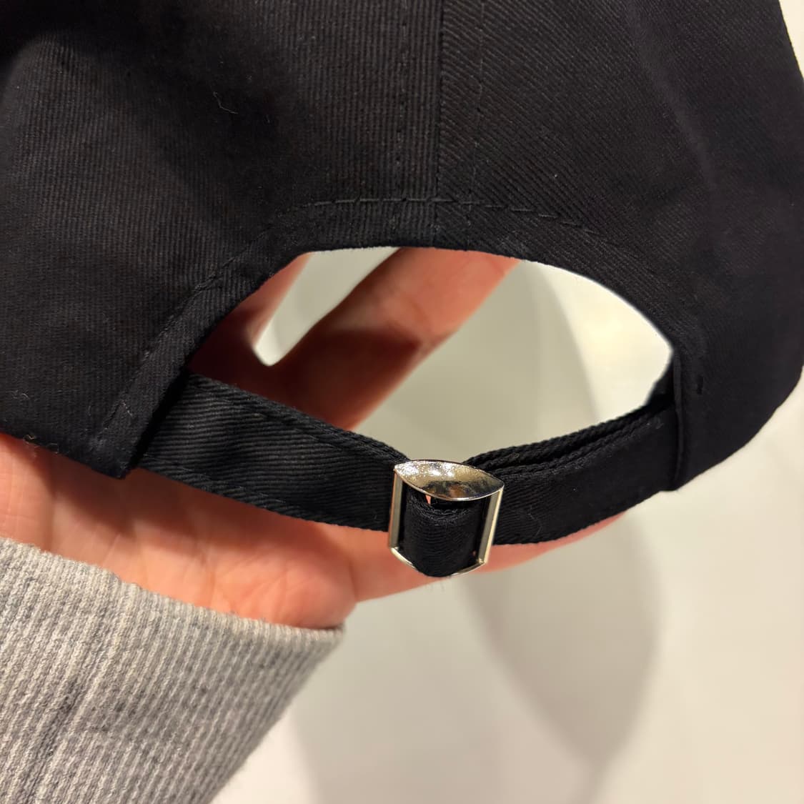 노매뉴얼 NOMANUAL 서울게임즈 블랙 볼캡 상품이미지2