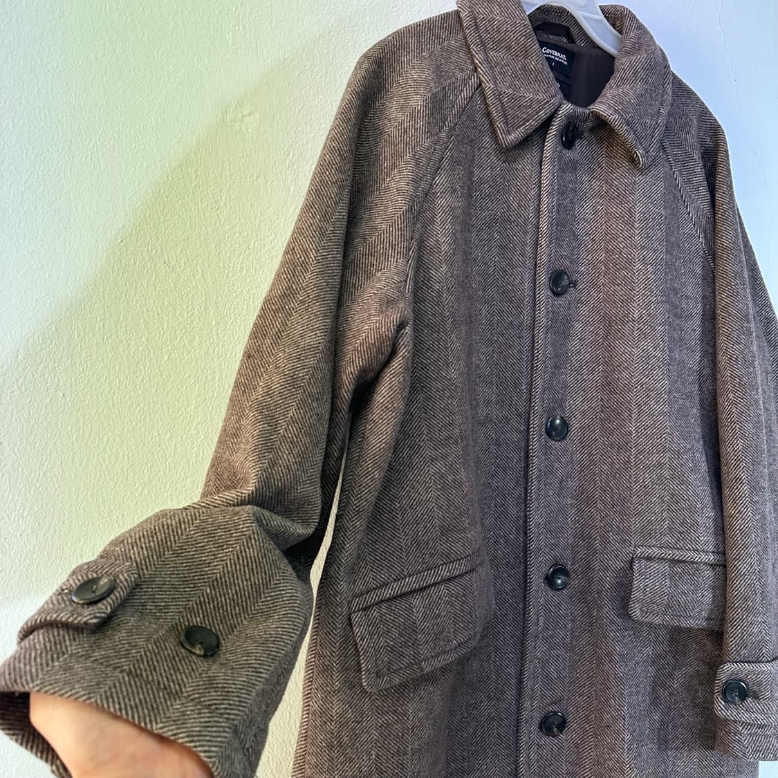 S 95 커버낫 헤링본 발마칸코트 상품이미지3