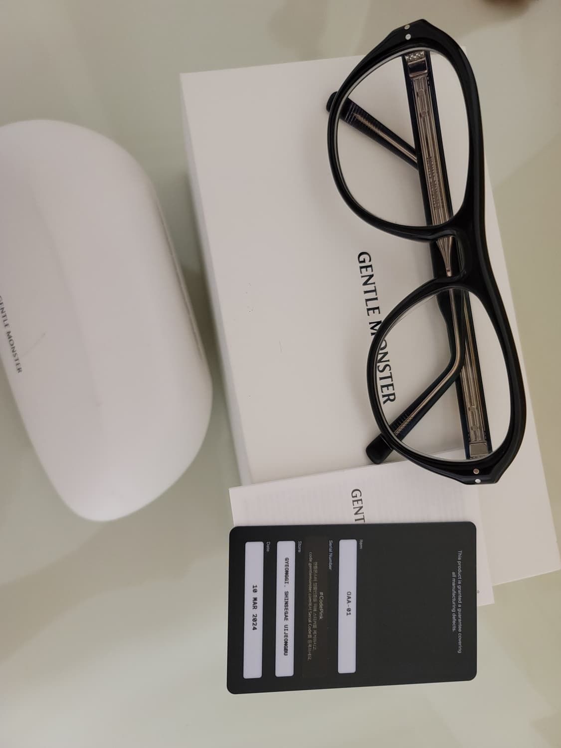 젠틀몬스터 오아01(OAA)판매합니다. 상품이미지6