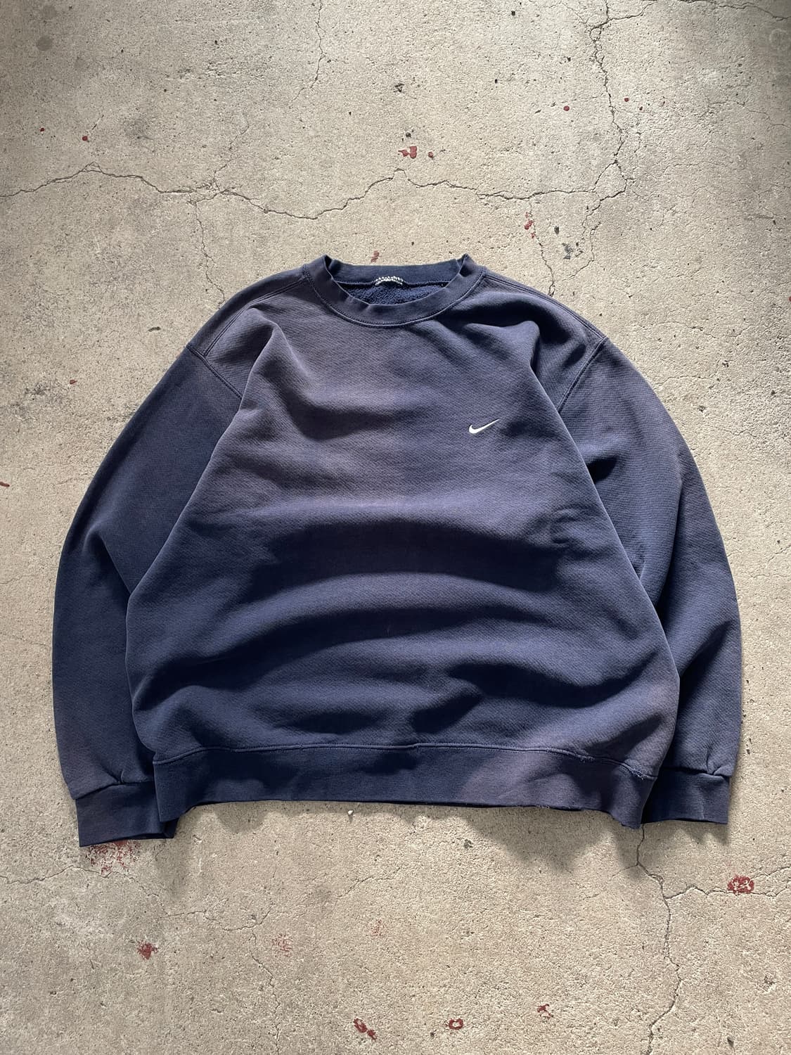 90s Nike Small Swoosh Faded Navy 상품이미지2