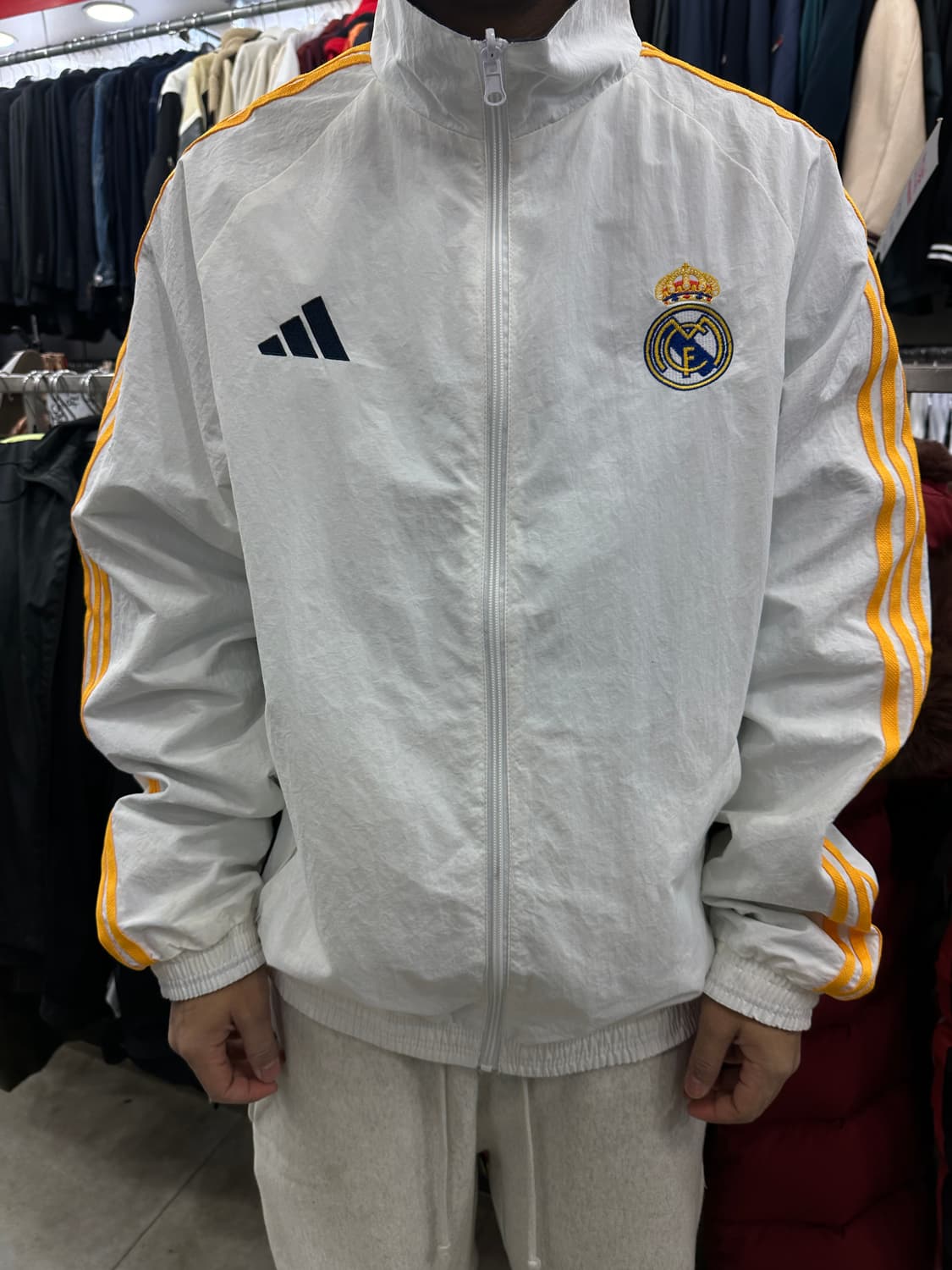 아디다스 레알 마드리드 리버시블 바람막이  상품이미지1