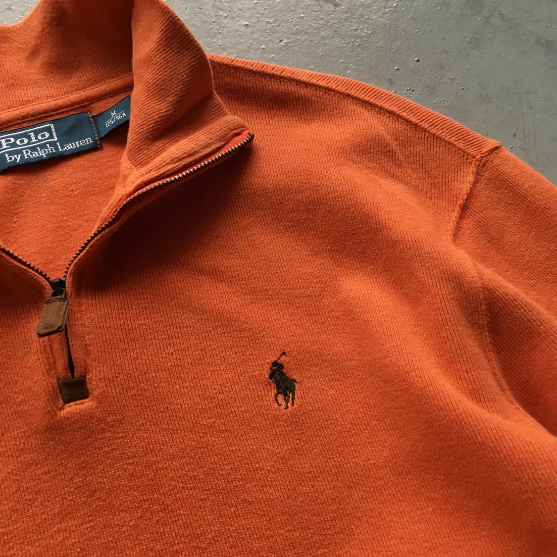 Polo Half Zip-up Knit 상품이미지3