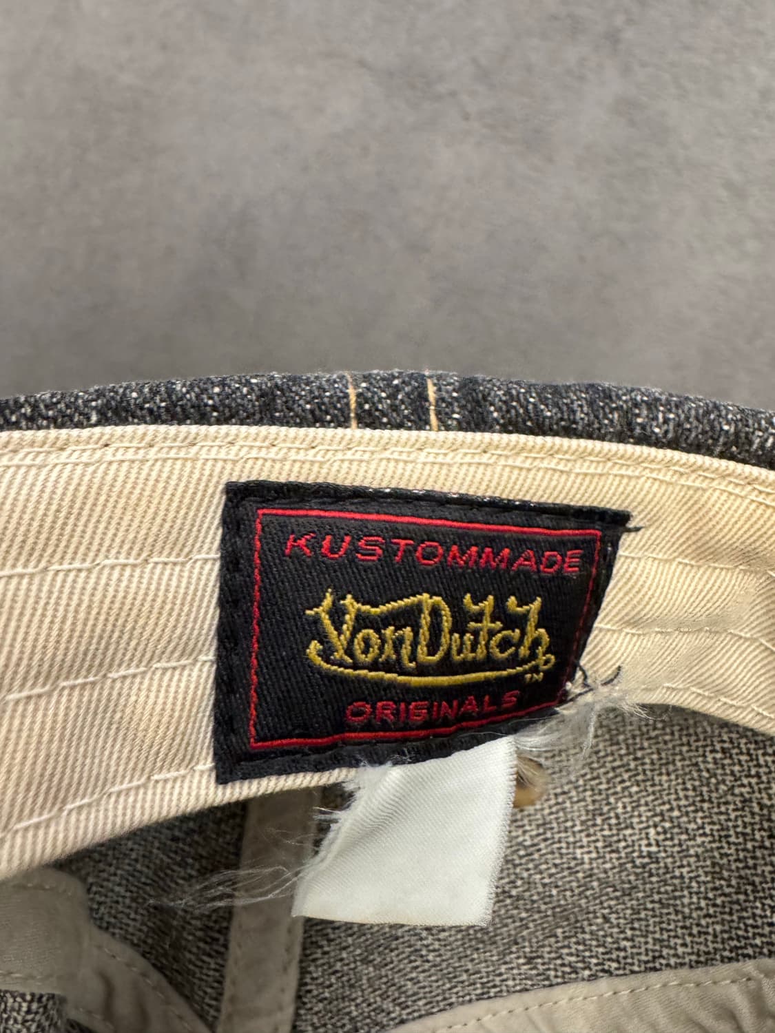 본더치 빈티지 데님 캡 처분  상품이미지3