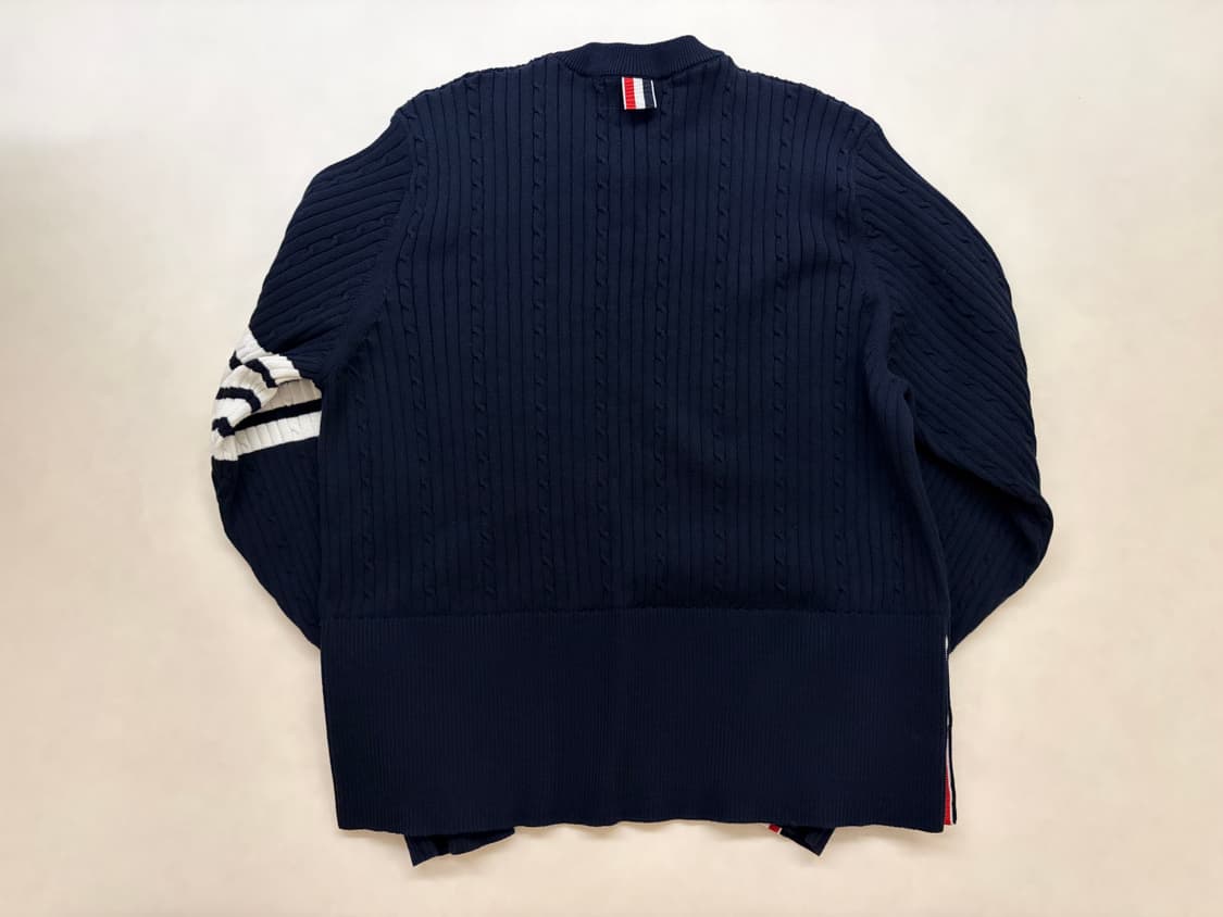 톰브라운 네이비 니트 상품이미지2