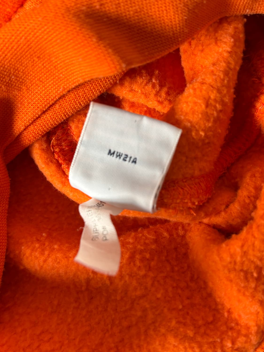 폴로 빅포니 오렌지 후드티 상품이미지2