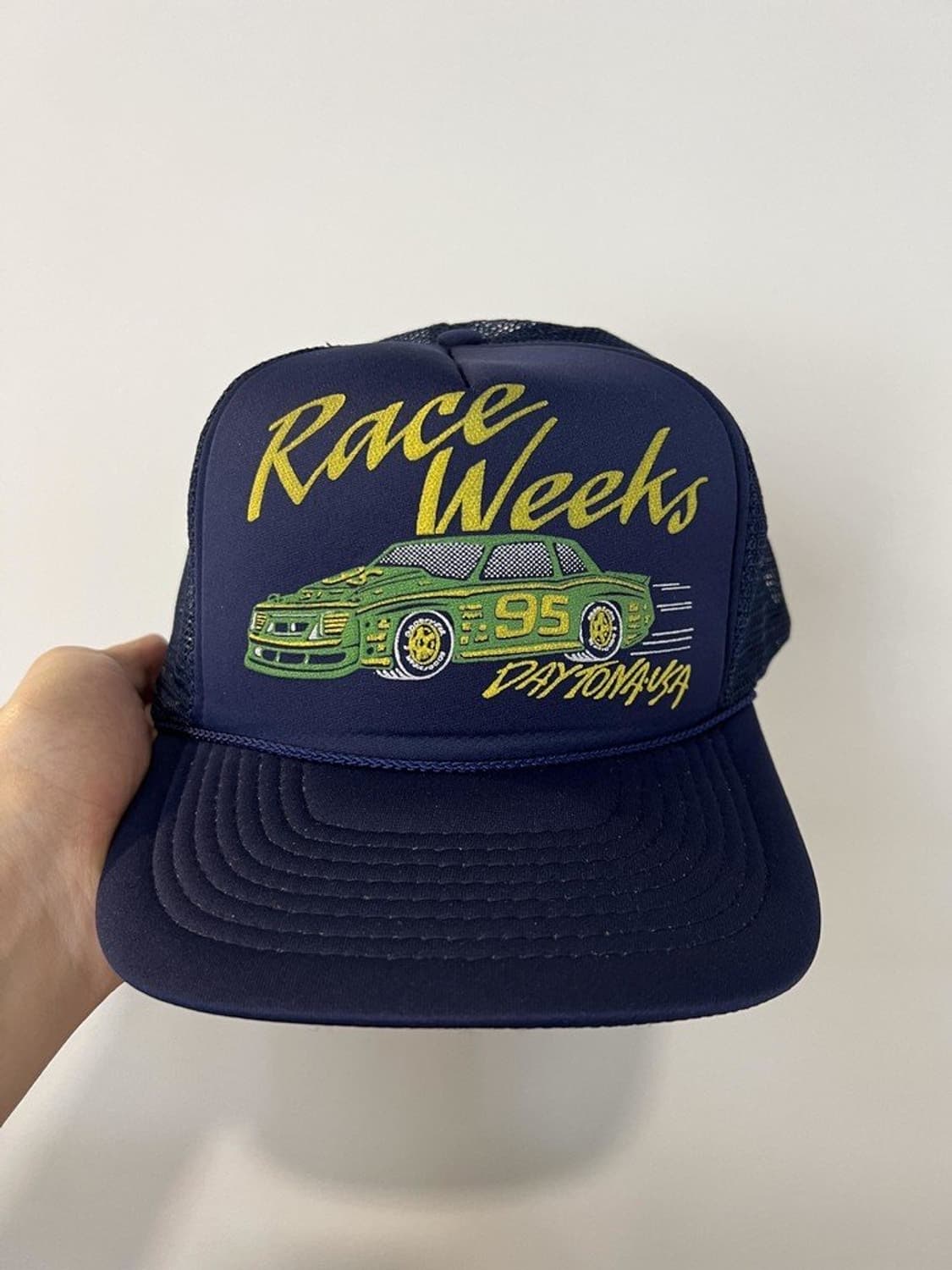 Race Weeks Trucker Cap (Navy) 상품이미지1