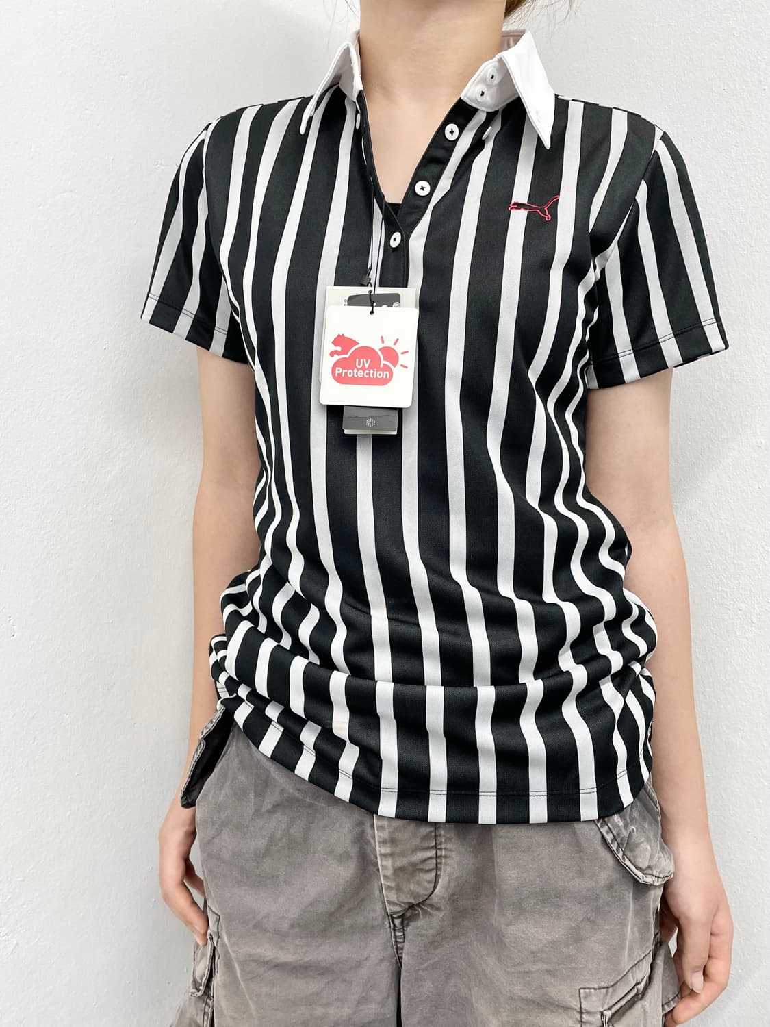 퓨마 스트라이프 로고 유니폼 상품이미지1