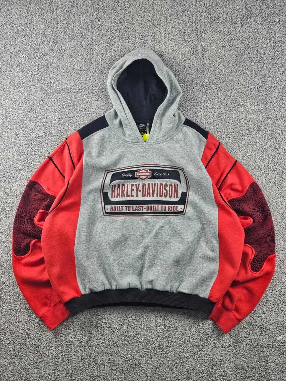 할리데이비슨 리워크 커스텀 스웻 후드 티셔츠 ( 4XL ) / 11241 상품이미지1
