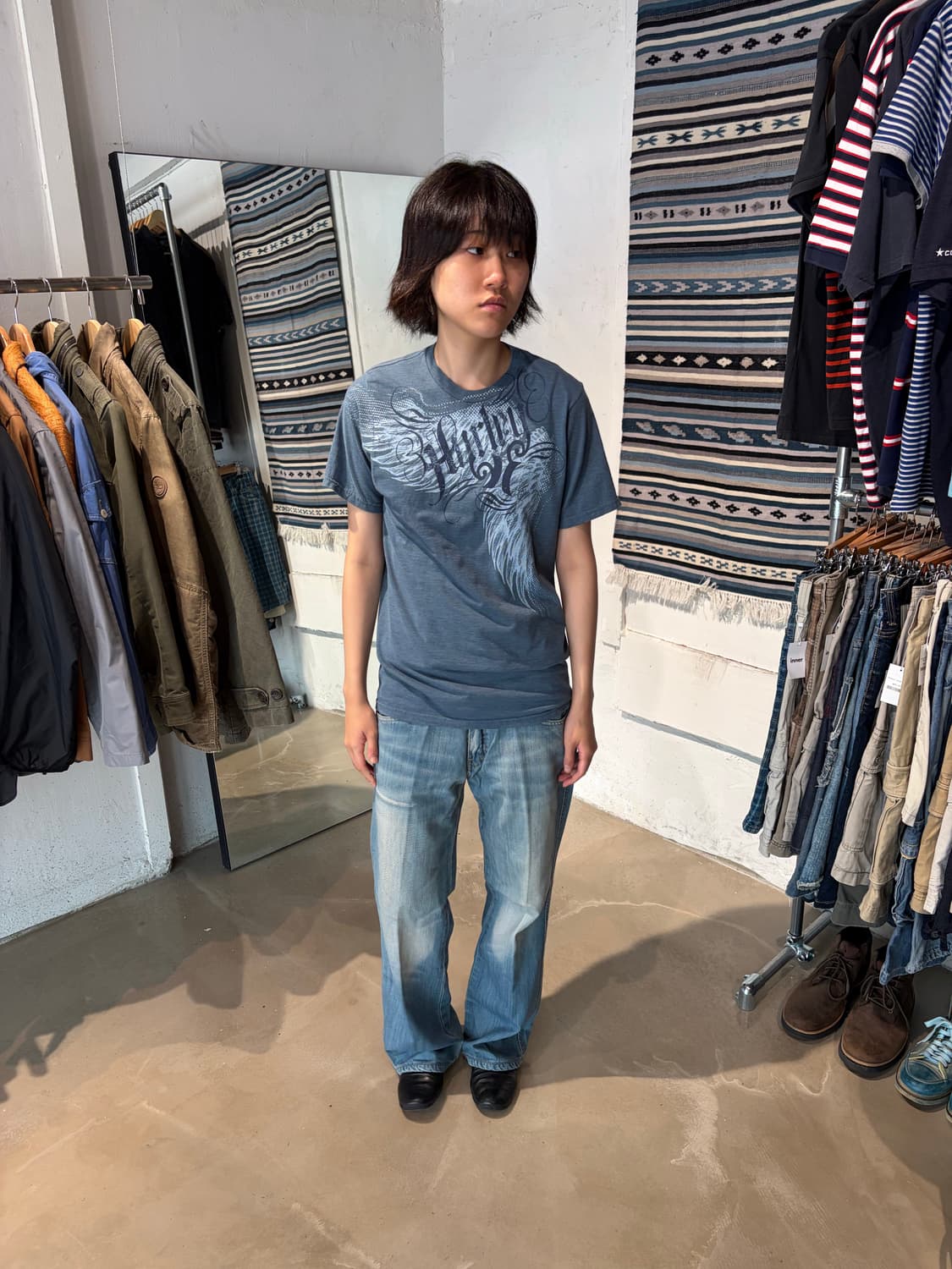 Hurley 페더 멜란지 반팔티 S 상품이미지2