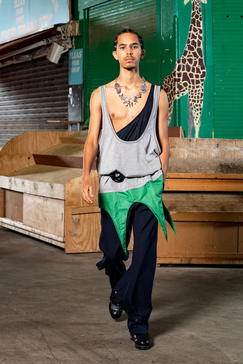 [48]kiko kostadinov 22ss 하이두 트라우저 상품이미지2