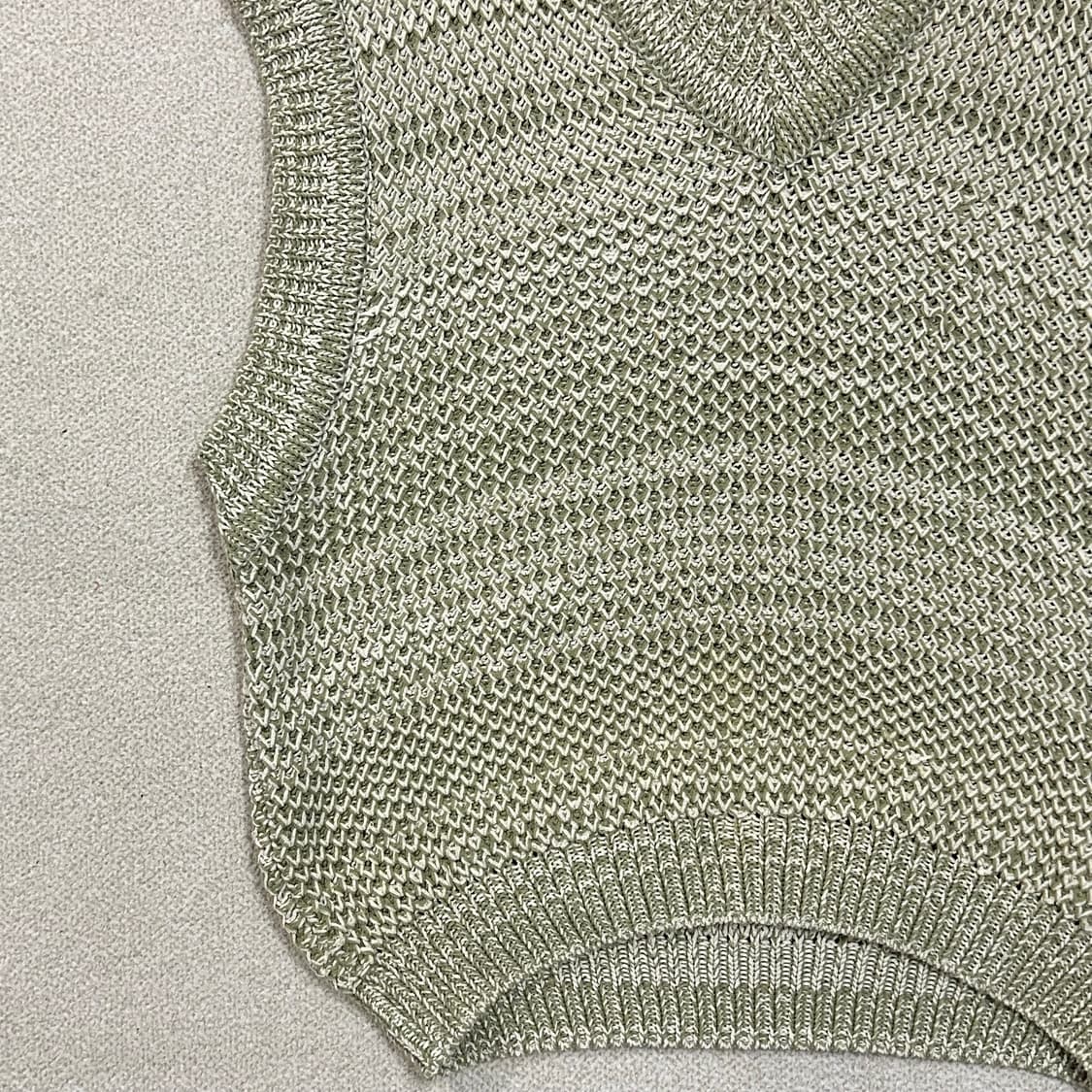 (L) SATUR 세터 브이넥 니트 조끼 상품이미지4