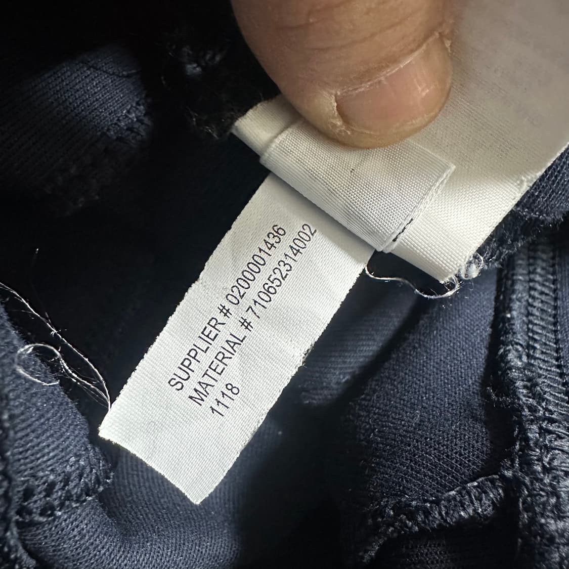 ✨ (바배) 폴로 랄프로렌 네이비 코튼 조거 스웻 팬츠  상품이미지4