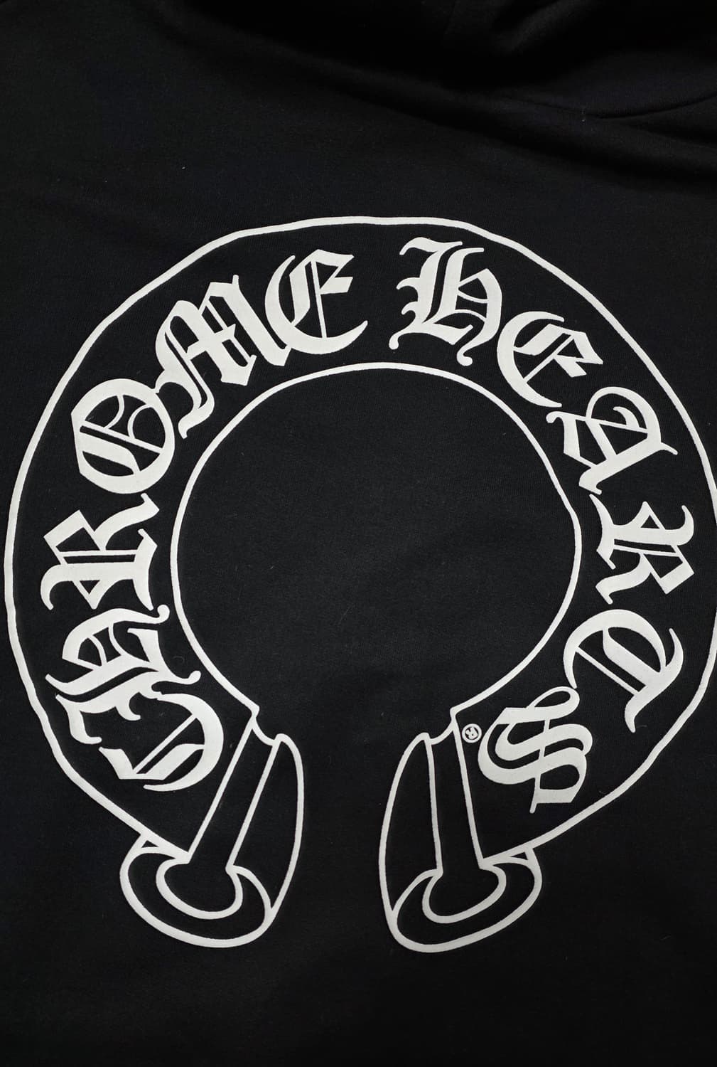 [새상품급,L]크롬하츠 홀스슈 플로랄후드티 블랙 상품이미지5