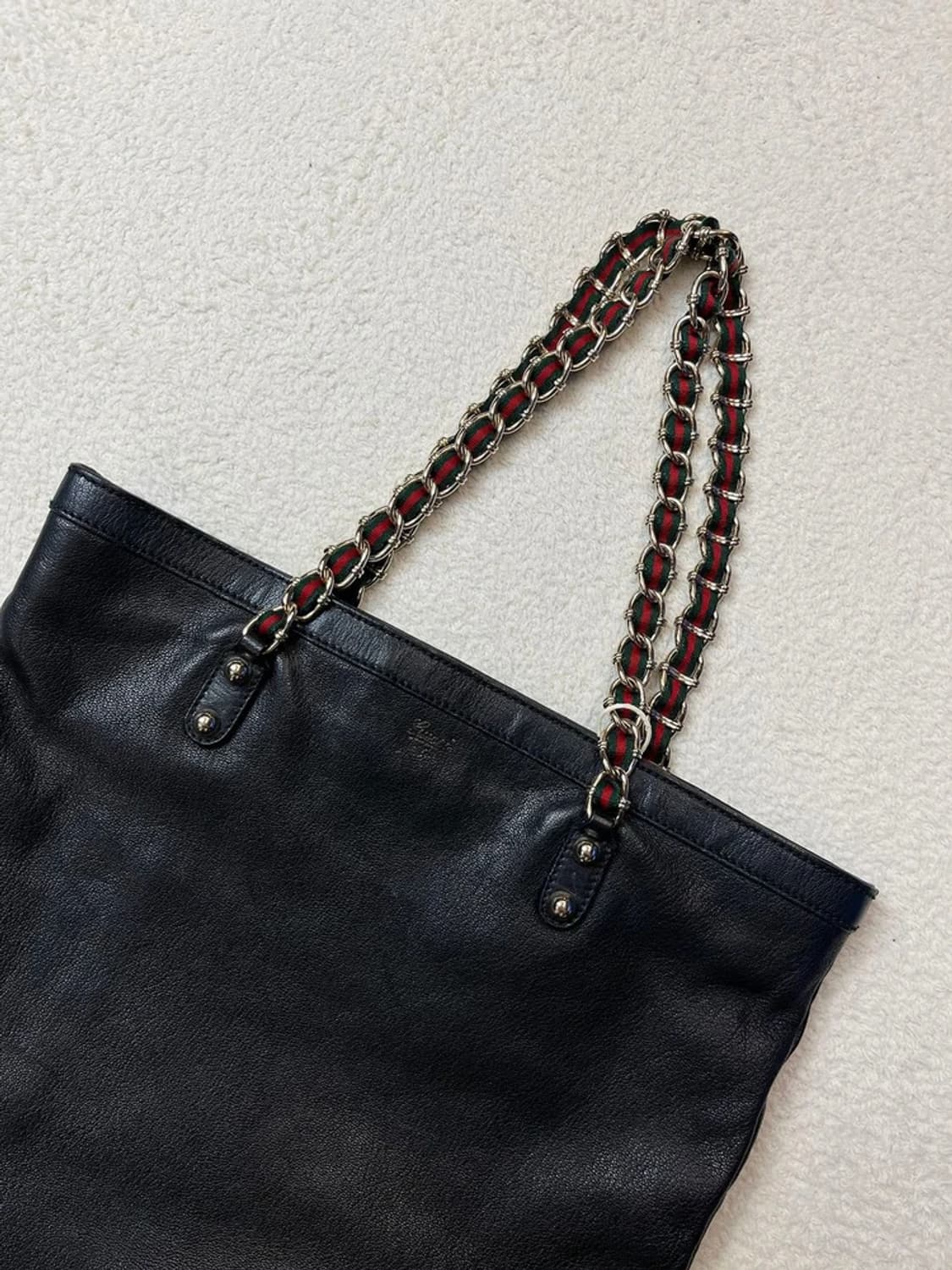 구찌 GUCCI 카프리 체인 미디 토트백 A1657 상품이미지5