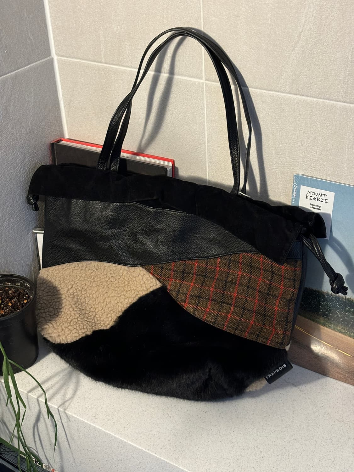 Frapbois 패치워크 숄더백 상품이미지2