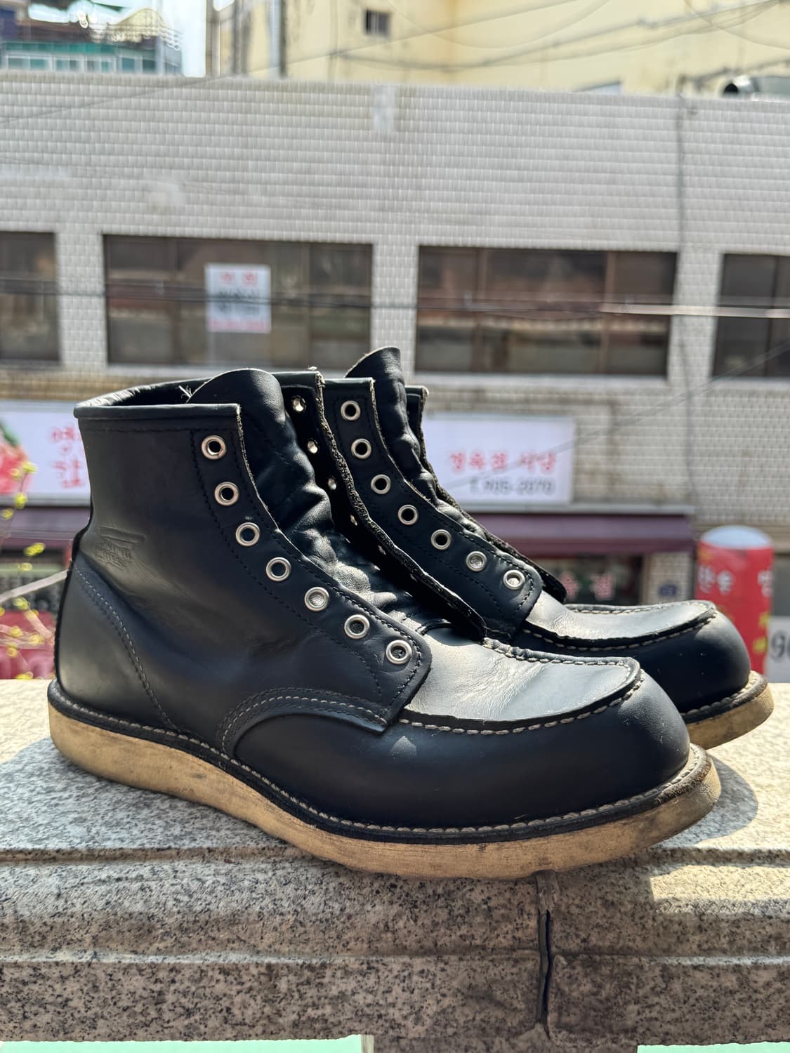 레드윙 8130 블랙 목토 워커 265mm 상품이미지1