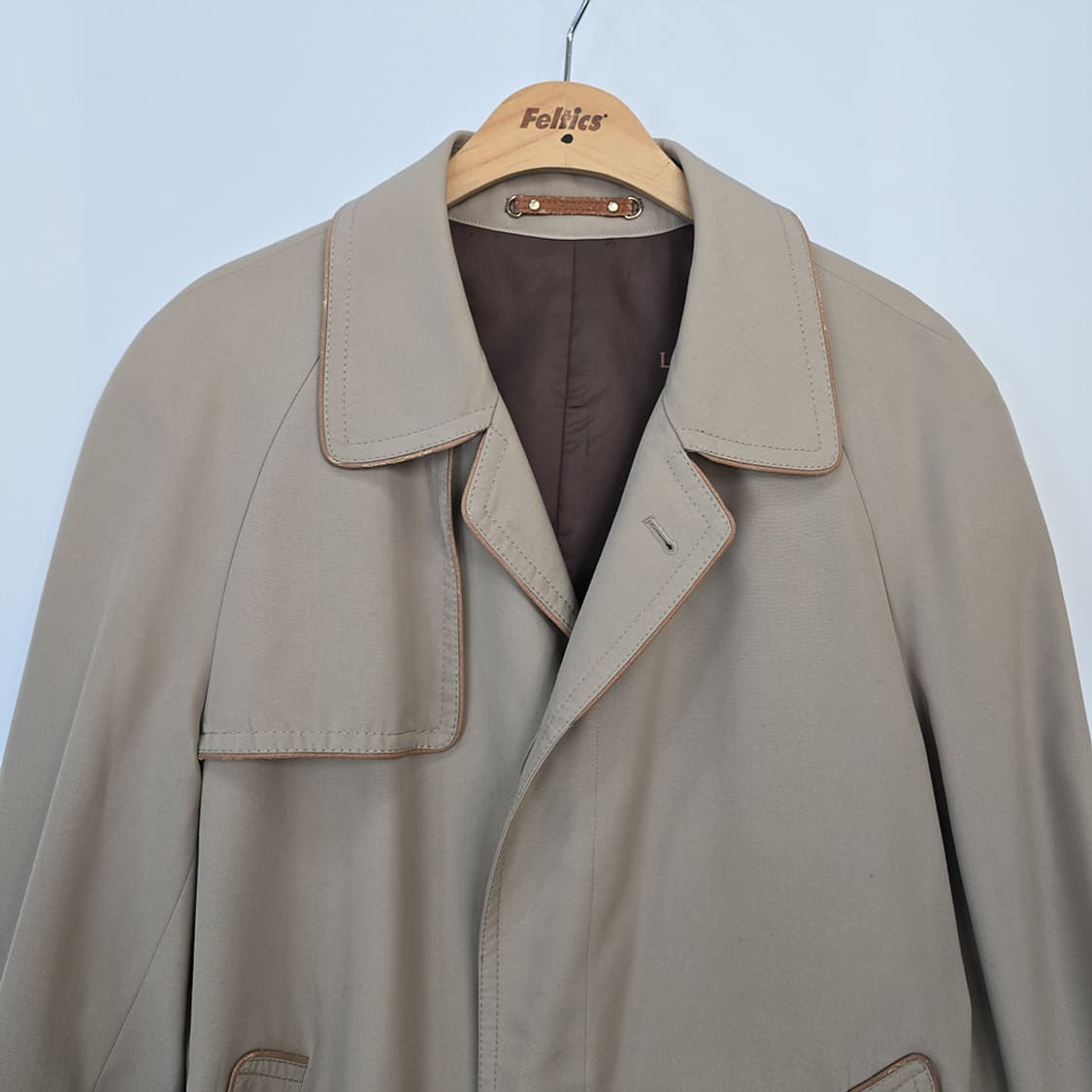 남성 랑방 LANVIN 파리 트렌치 코트 46 상품이미지2