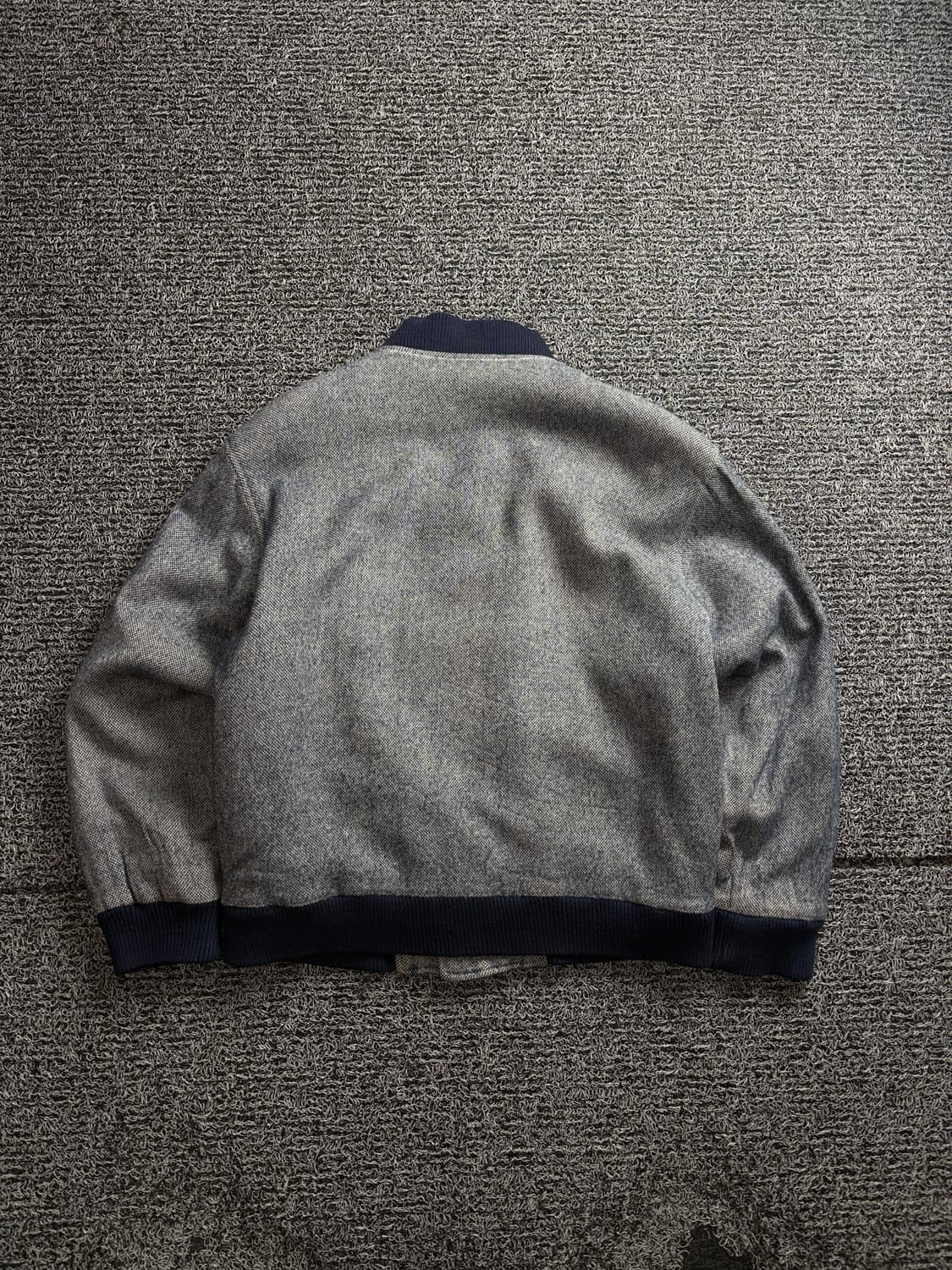 90s 입생로랑 아카이브 해링본 울 봄버 자켓 3155 상품이미지4