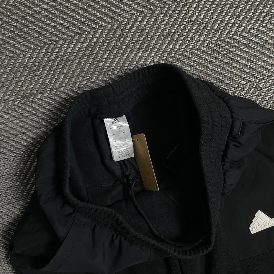 아디다스 신형 배색 디테일 플리스 팬츠o 5017 상품이미지4