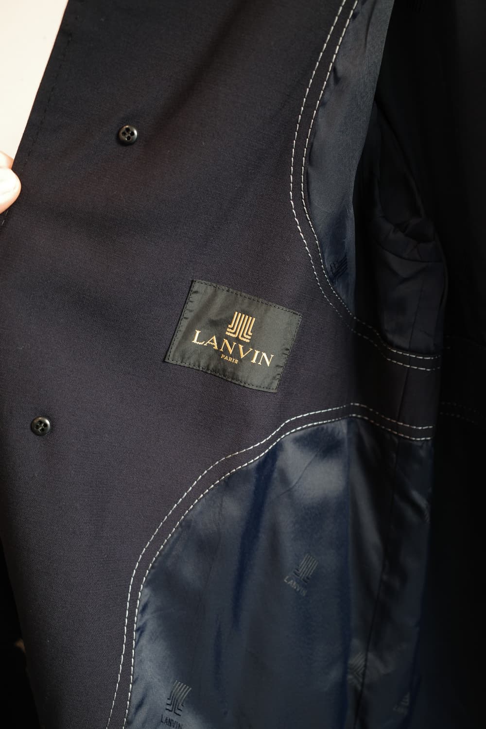 LANVIN 랑방 싱글 울 코트 상품이미지6