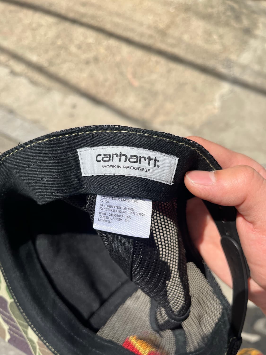 칼하트 Flying ducks 카모 트러커캡 상품이미지2