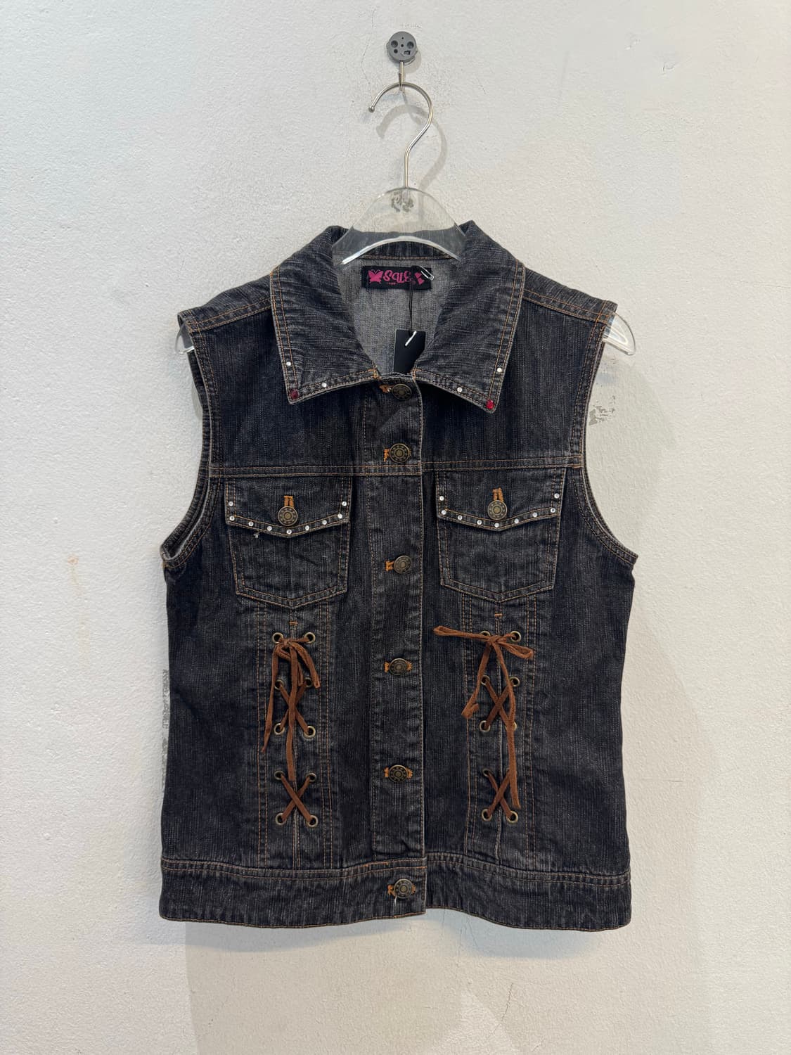 Ikeda Nobuo sleeveless denim jacket  상품이미지1