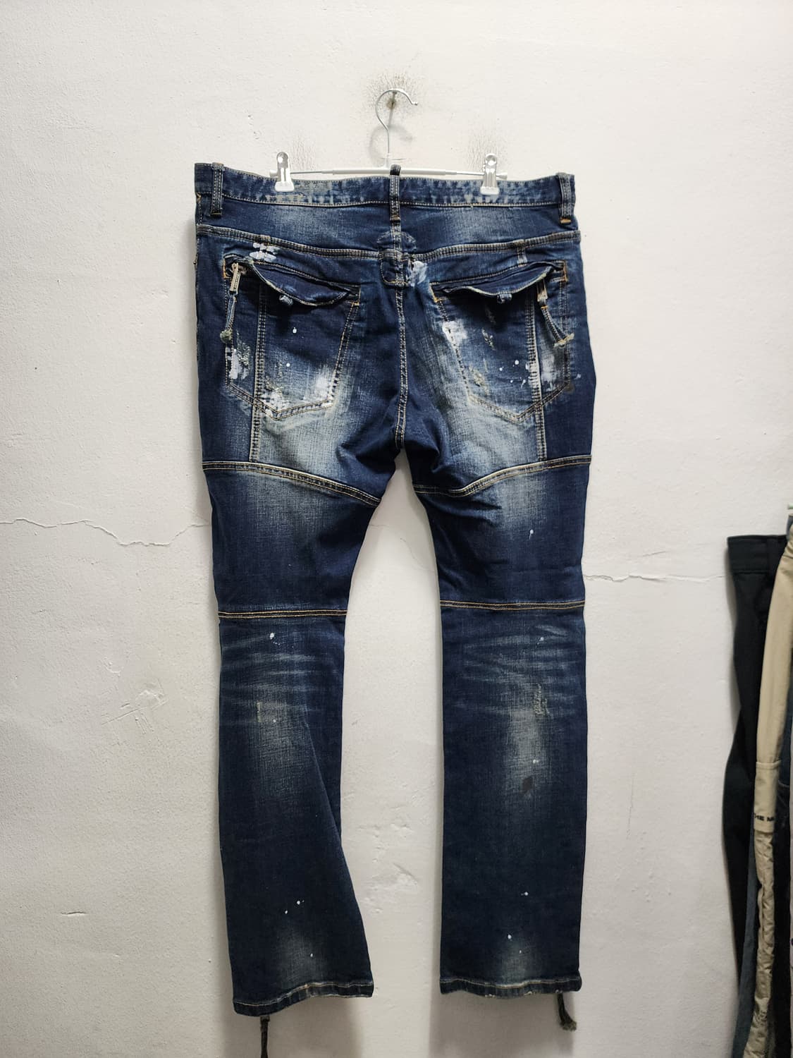 디스퀘어드2 콜마이너 바이커 타이디 청바지 상품이미지2