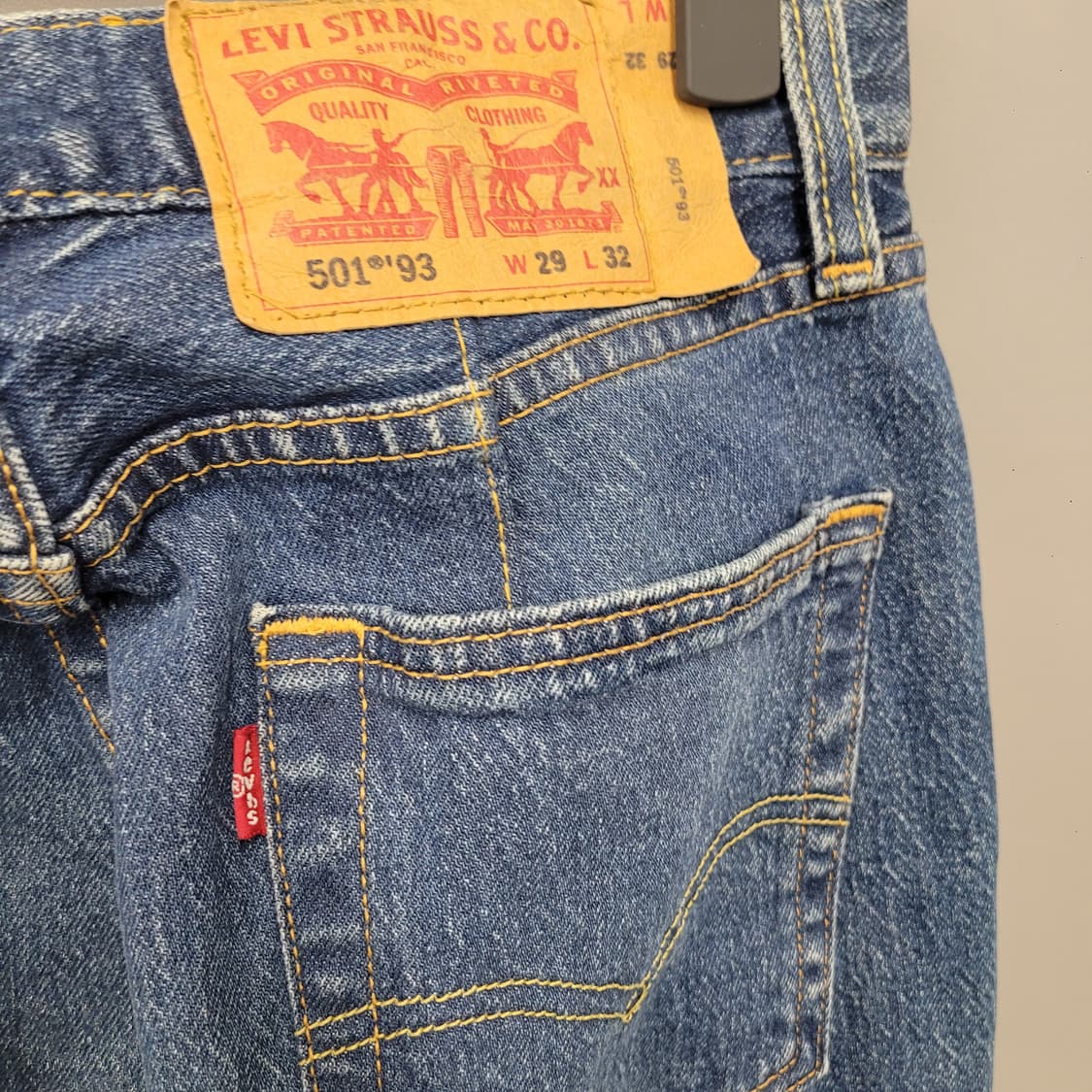 Levi's 리바이스 501 X 제이든 스미스 '93 스트레이트 진 상품이미지5