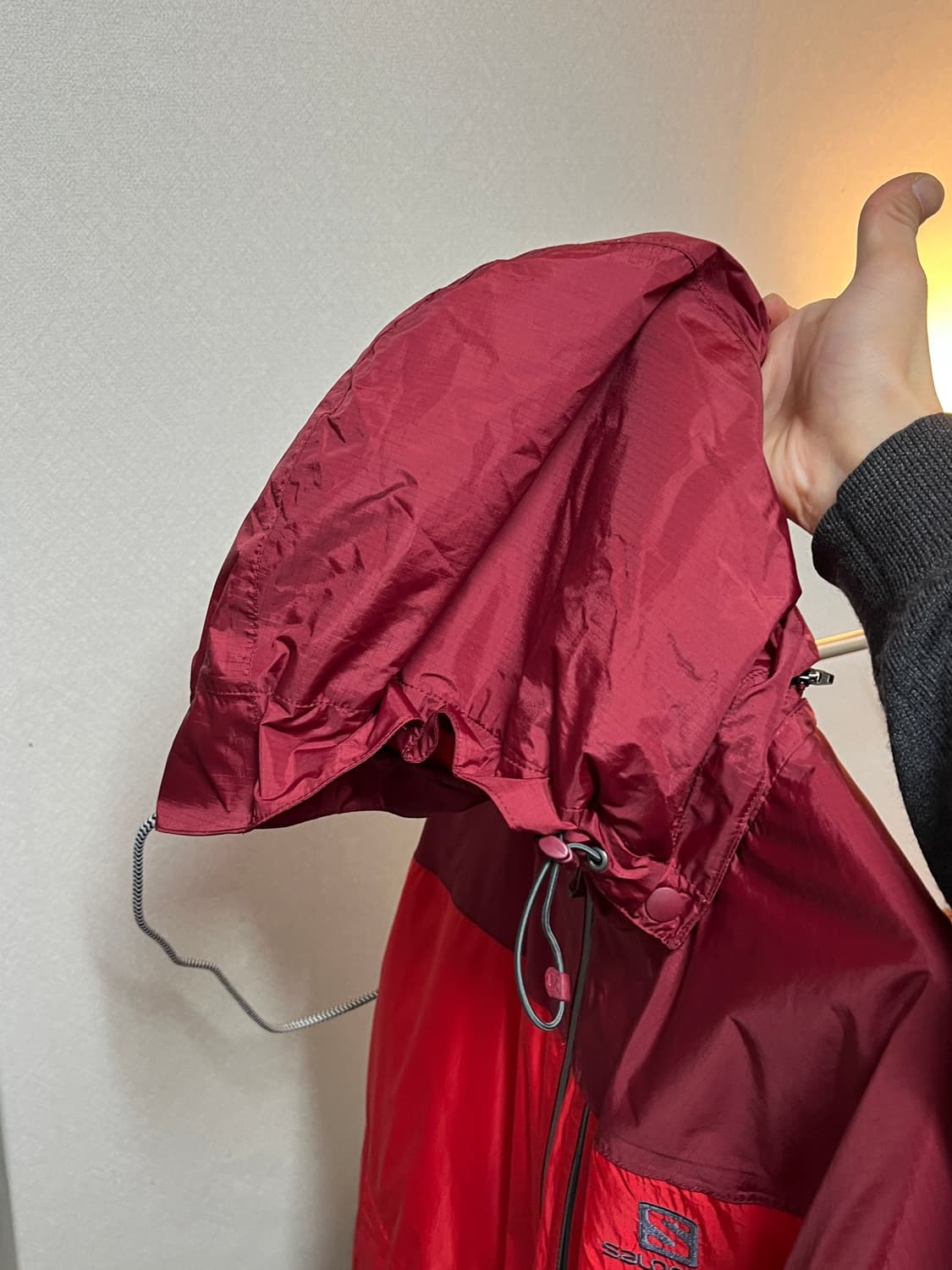 살로몬(Salomon) 더미 하이브리드 바람막이 자켓 - 100(L) / 상품이미지7