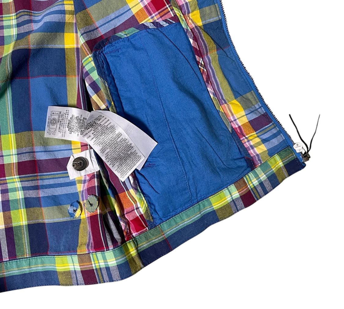 리바이스 마드라스 체크 헤링턴 자켓 M 상품이미지7