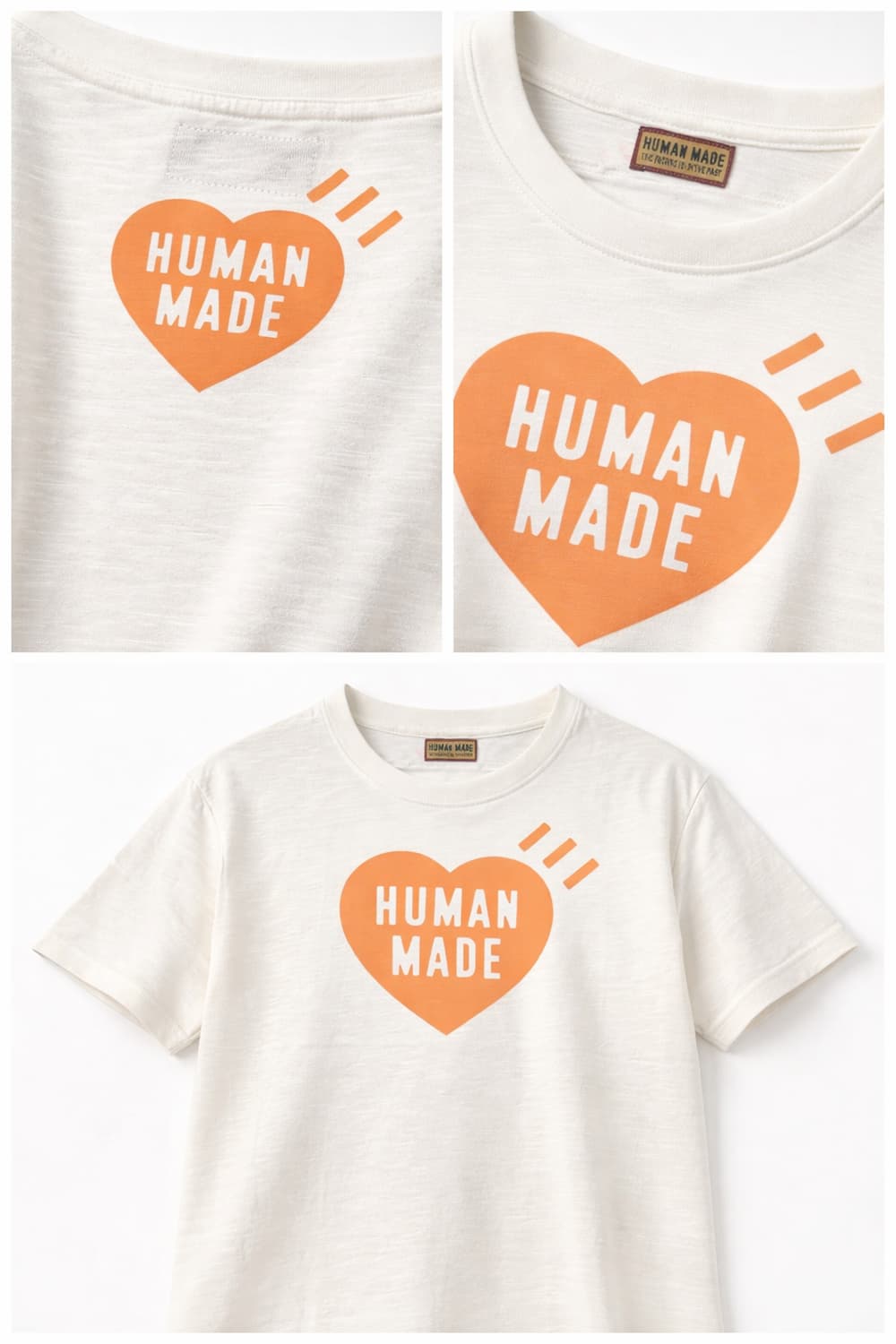 휴먼메이드 하트 로고 반팔 티셔츠 상품이미지2