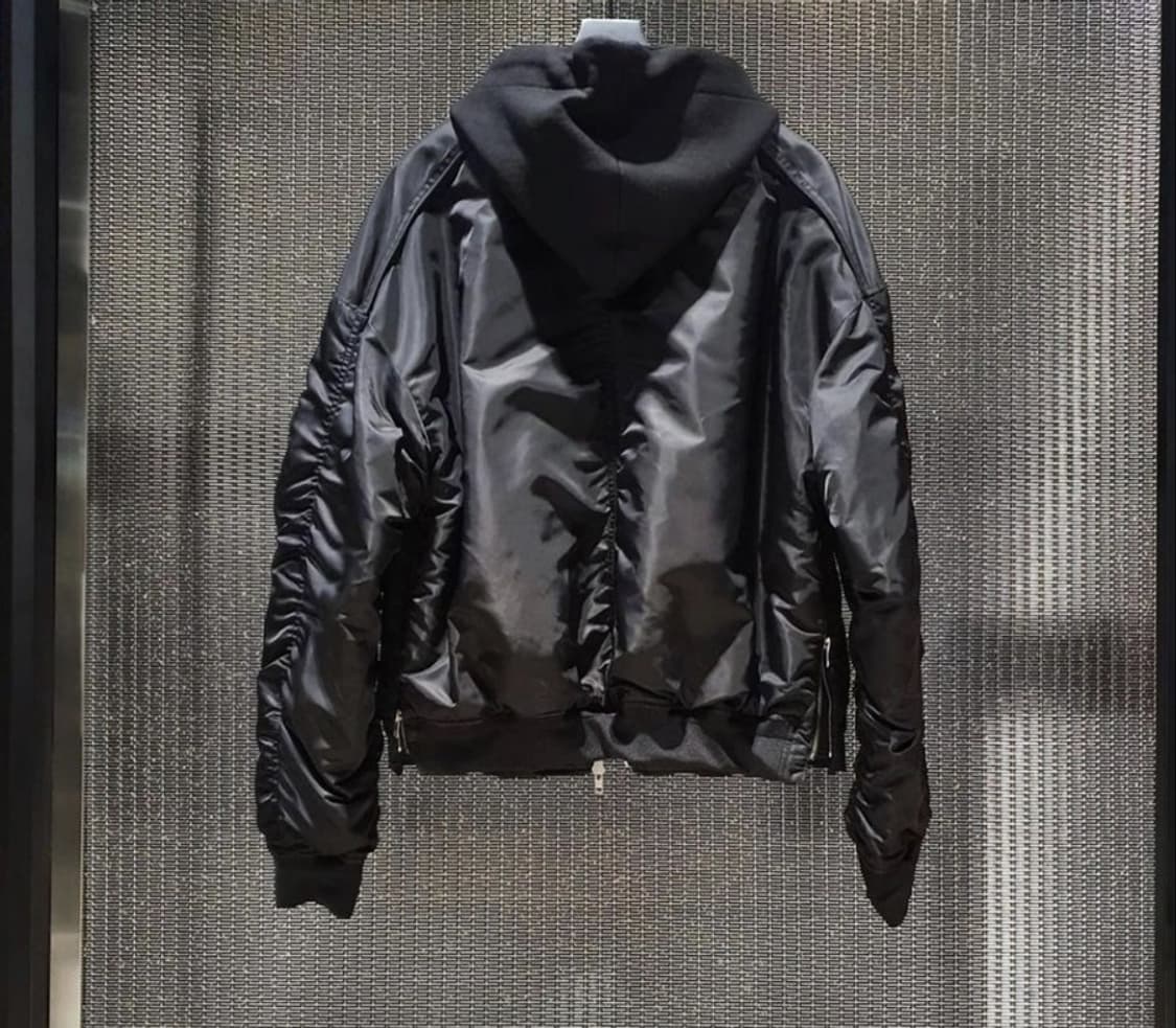 준지 후드 마원 MA-1 블랙 상품이미지3