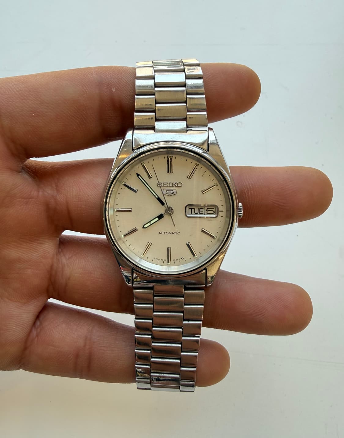 80s Seiko5 Automatic Day-Date 세이코 빈티지 시계 상품이미지1