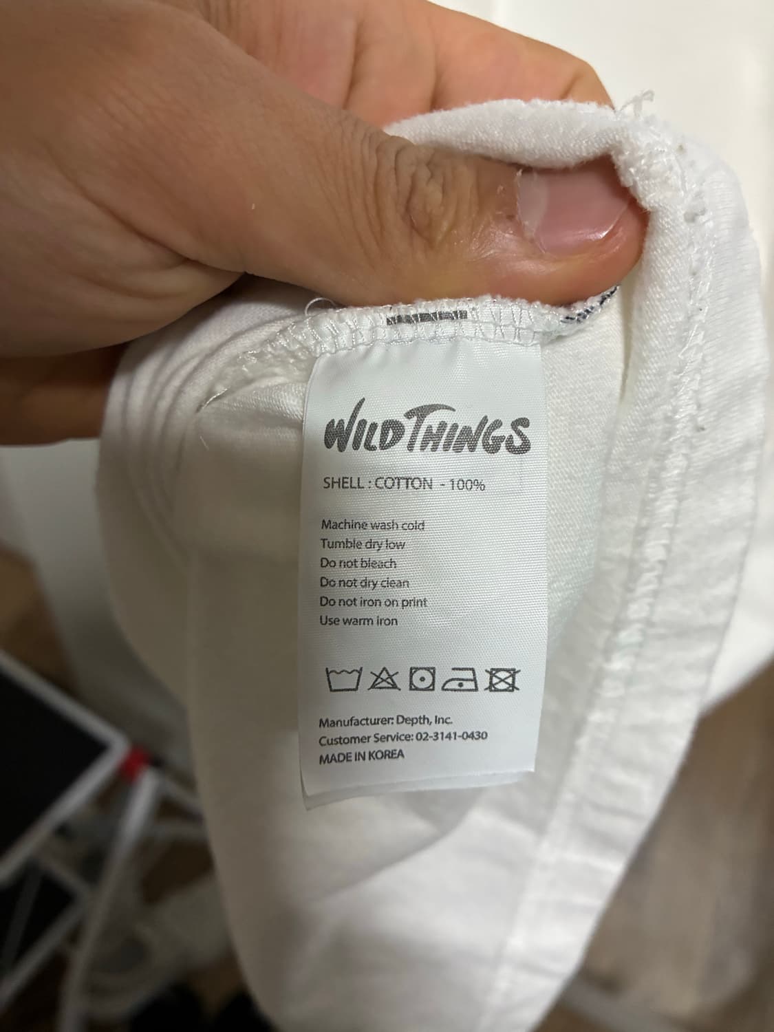 와일드띵스 반팔티 L/100 상품이미지6