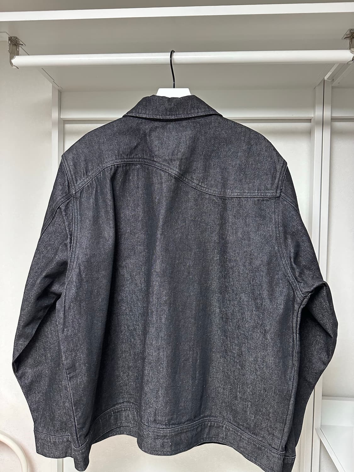 다임 데님자켓 블랙 XL 급처 상품이미지2