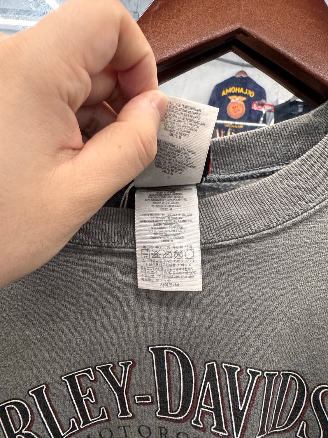 빈티지 할리데이비슨 맨투맨 상품이미지3