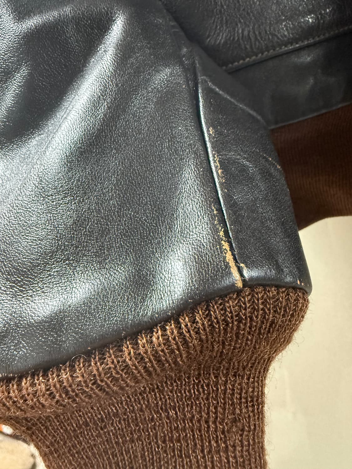 [40사이즈] 토이즈맥코이 a-2 가죽자켓 상품이미지4