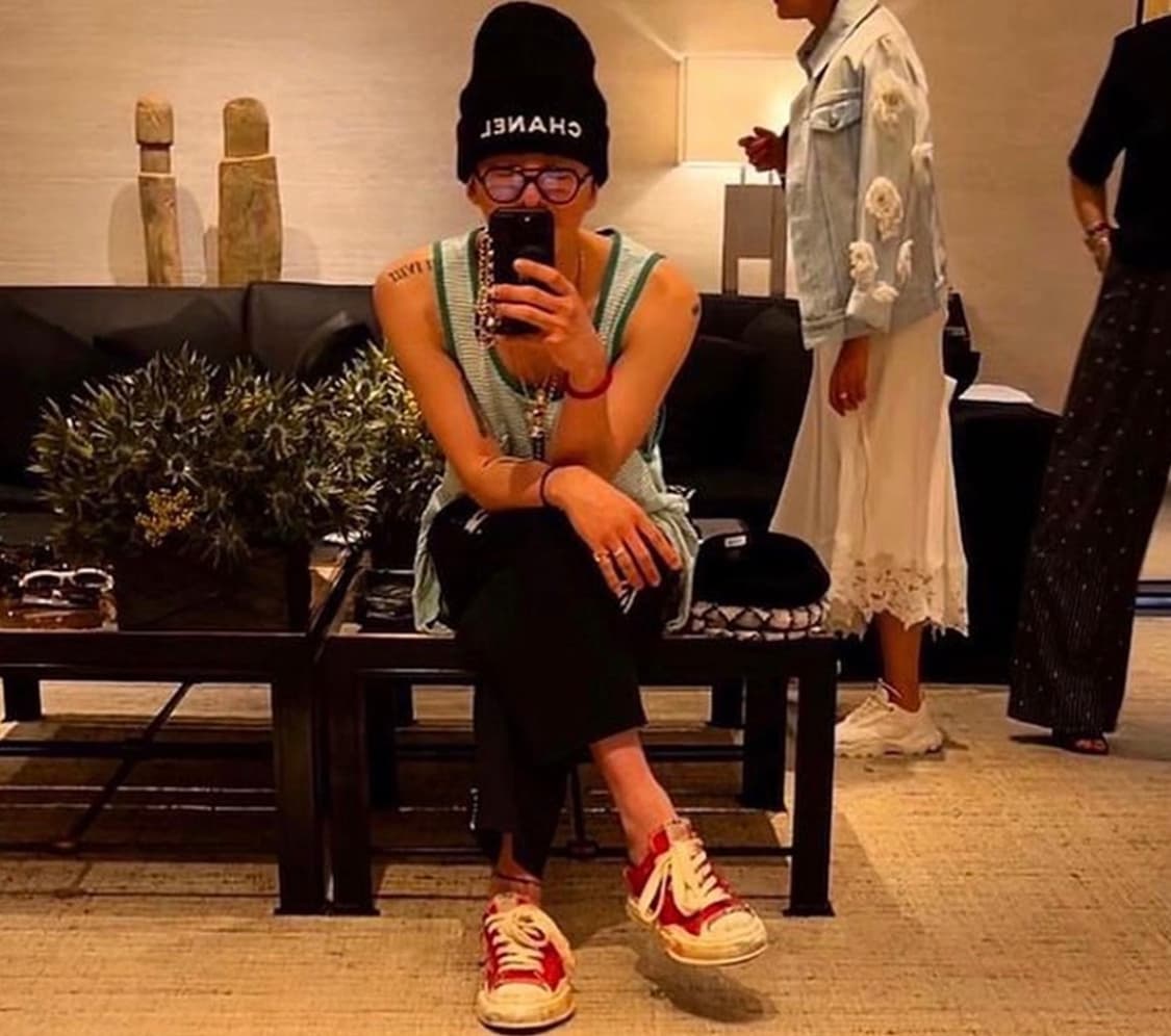 미하라 야스히로 피터슨 캔버스 스니커즈 레드 / 43 상품이미지10