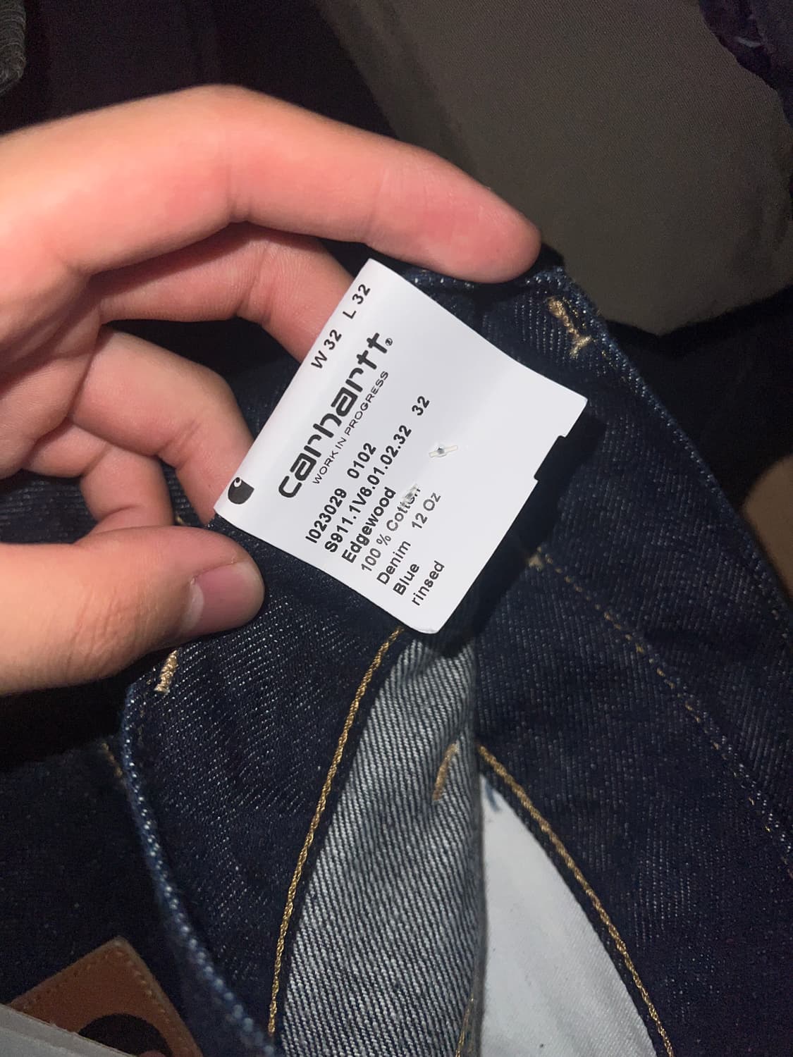 칼하트 바지 말로우 팬츠 [새상품] MARLOW  EDGEWOOD 상품이미지4