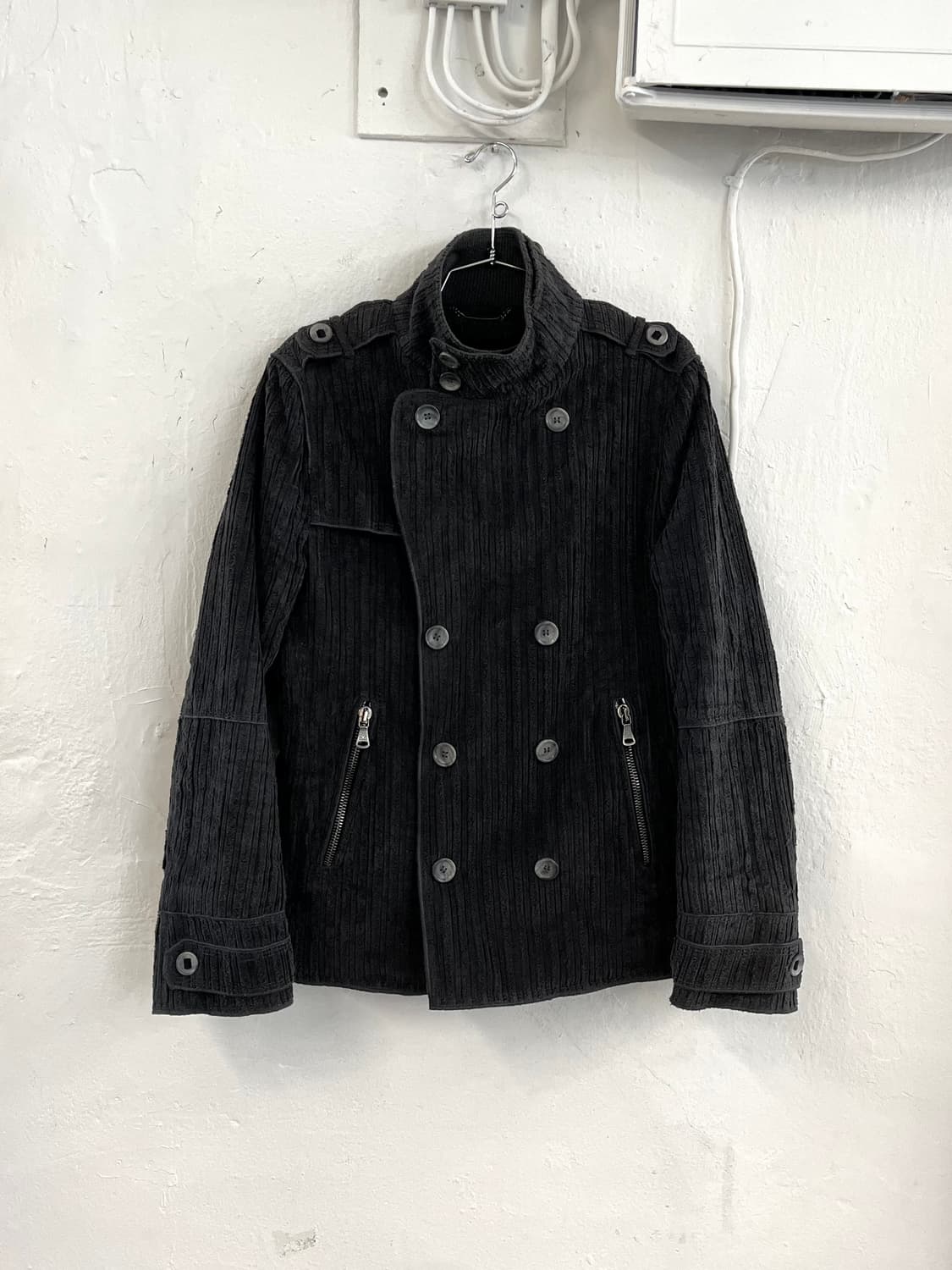 돌체앤가바나 아카이브 벨루어 골덴 나폴레옹 자켓 상품이미지5